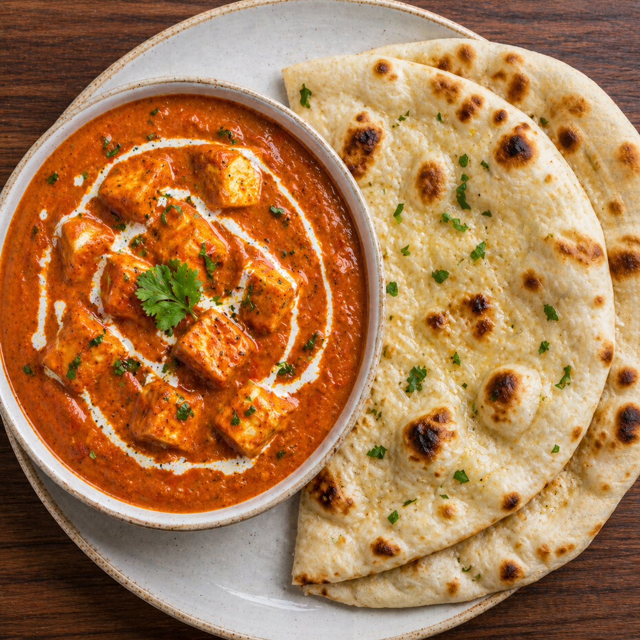 Paneer Makhani + Naan